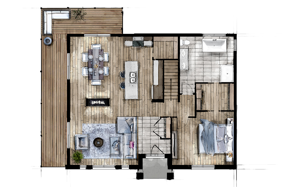 Plancher 217080