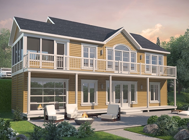 chalet 2 étages bellevue