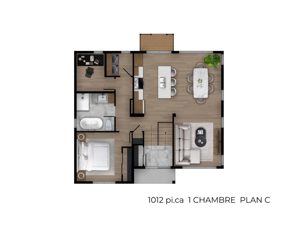 Martina 1012 1 Chambre Plan C OPT