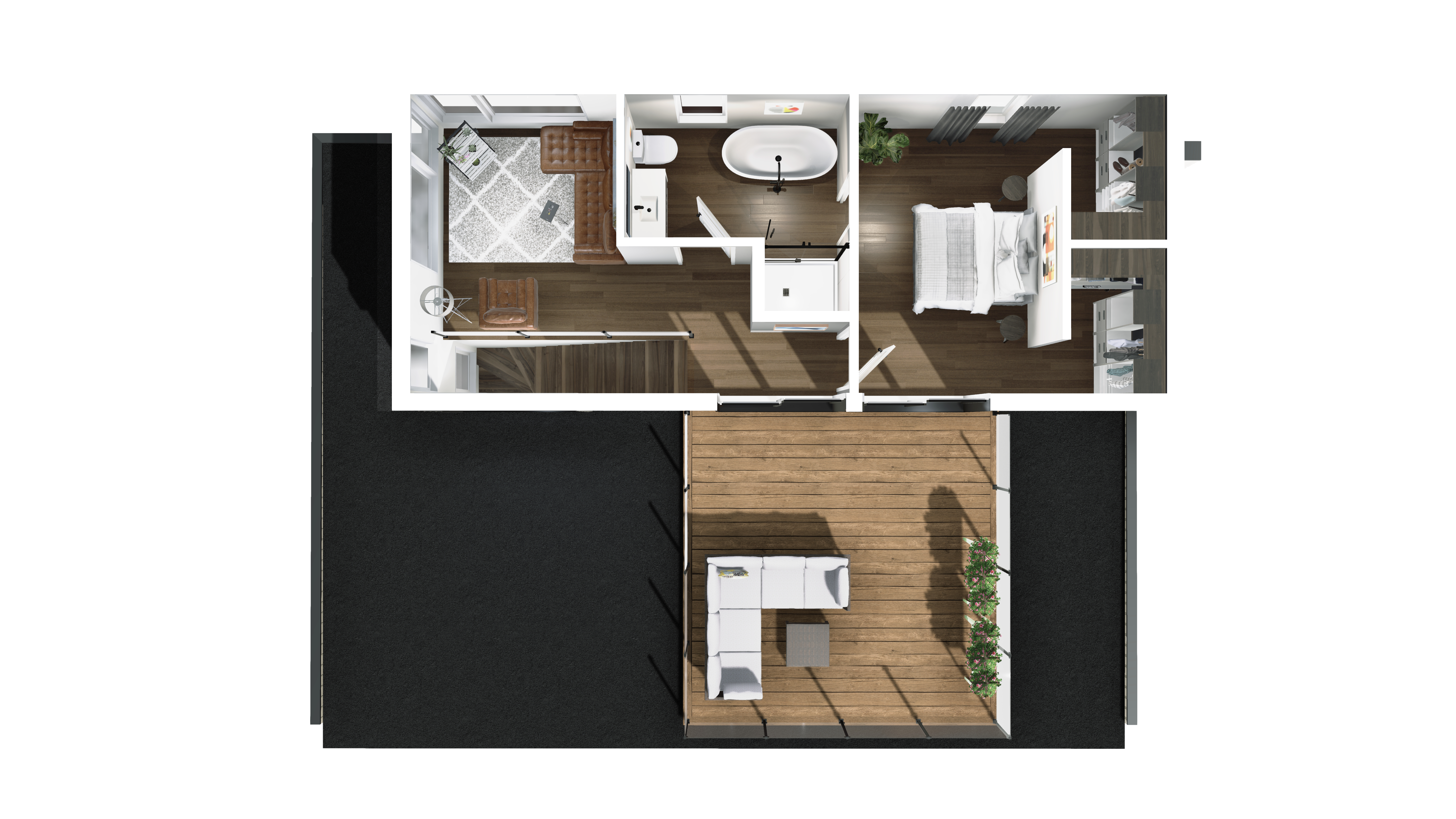 Plan plancher étage modèle M3