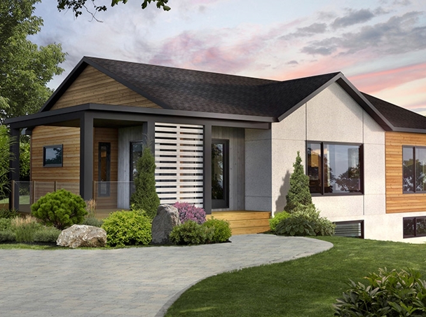 maison plain pied bau m2