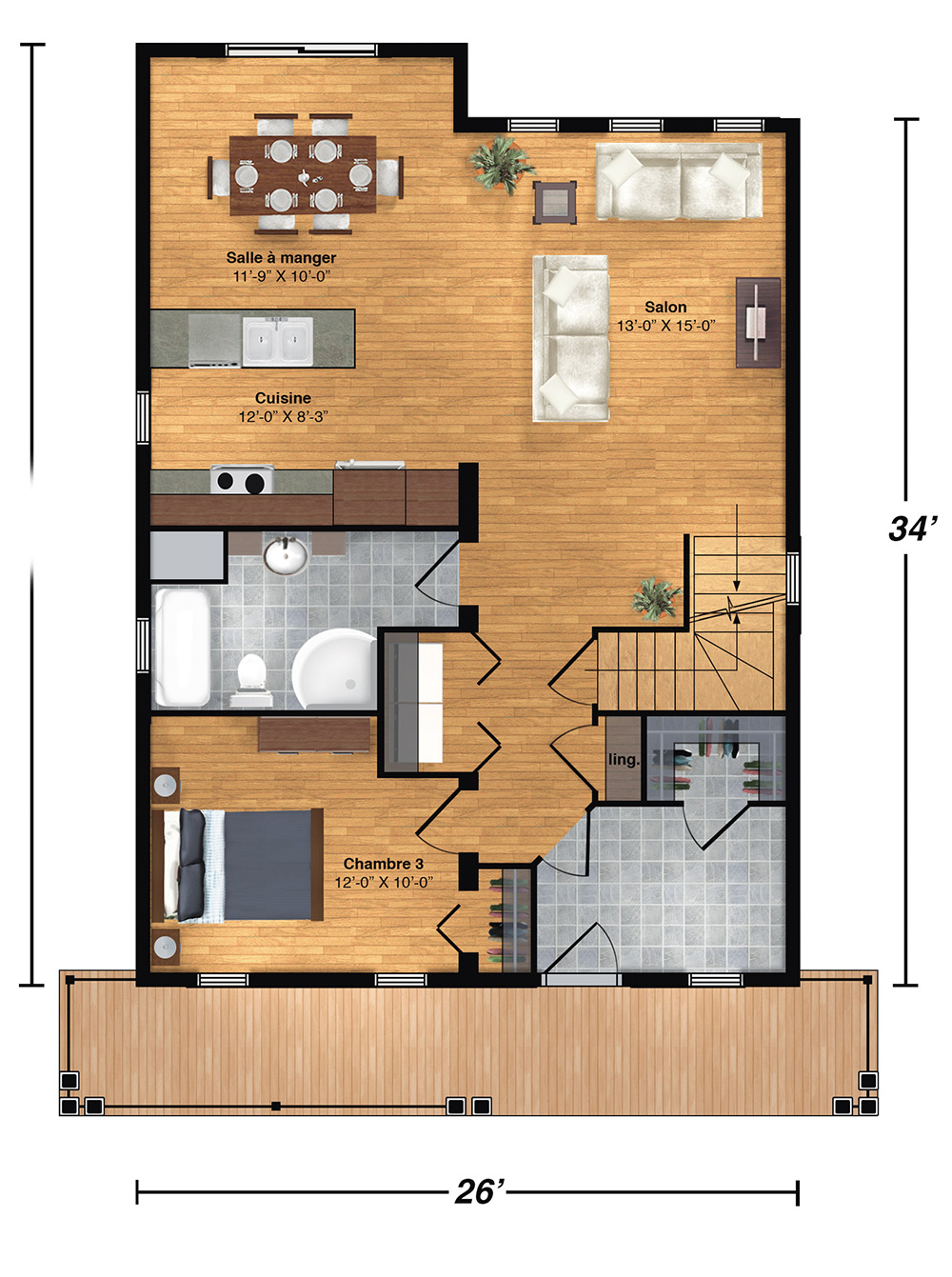 Mont Tremblant Plan 1