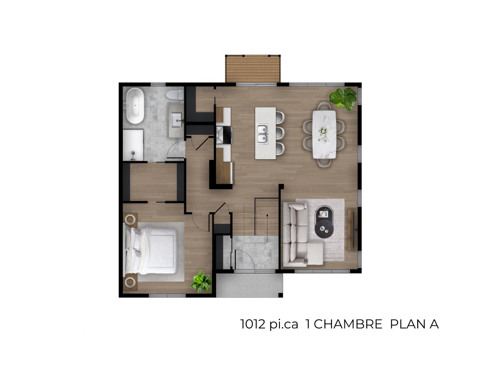 Martina 1012 1 Chambre Plan A OPT