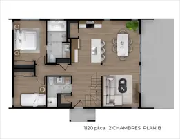 Alta 1120 2 Chambres Plan B OPT