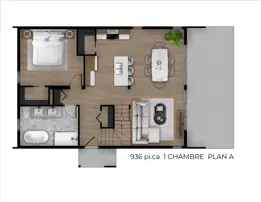 Alta 936 1 Chambre Plan A OPT